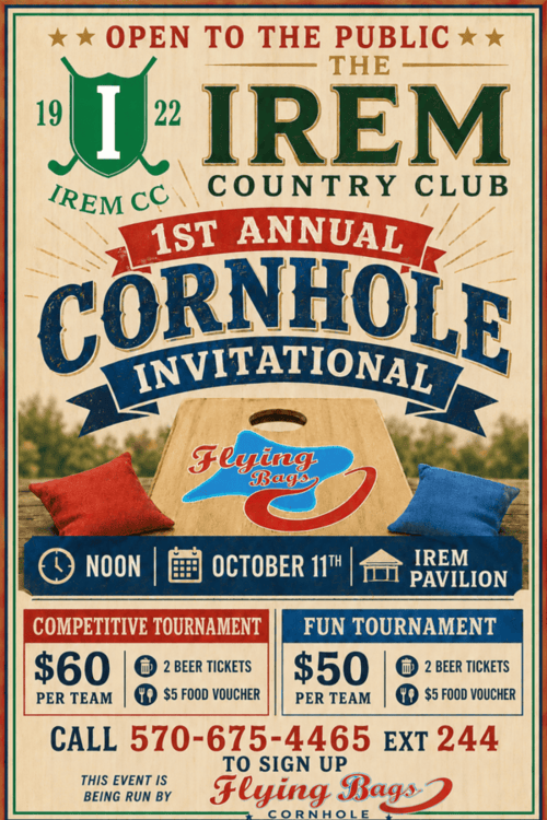 1st Annual Cornhole invitational 1 1 1