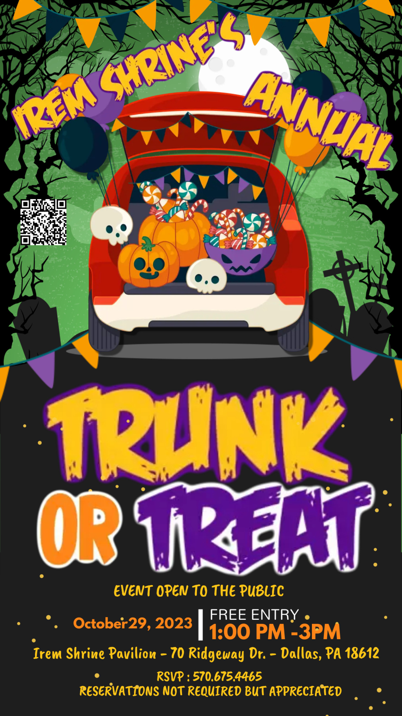 23 TRUNK OR TREAT POSTER