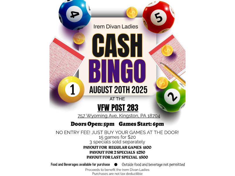DIVAN LADIES BINGO 12