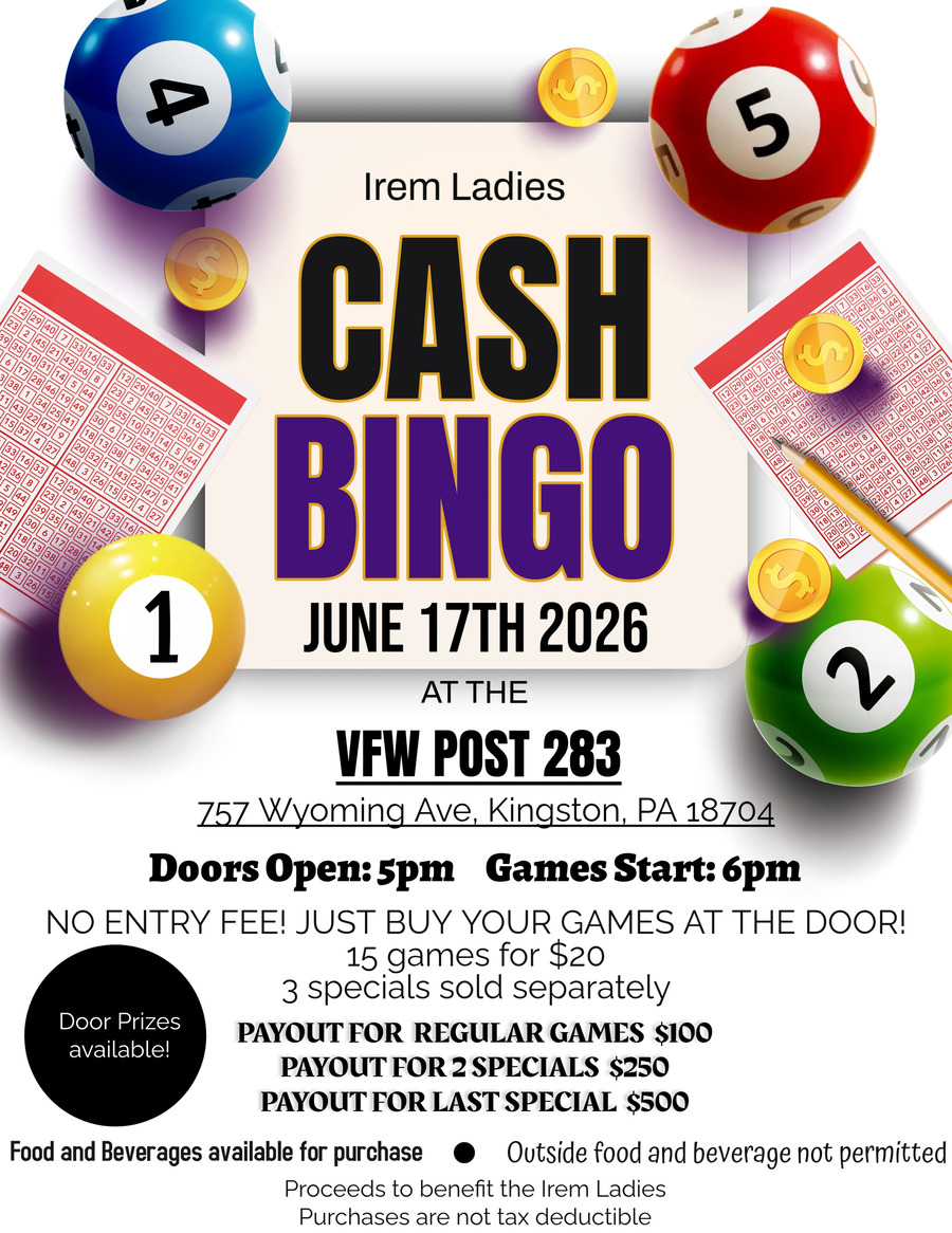 DIVAN LADIES BINGO 27 1